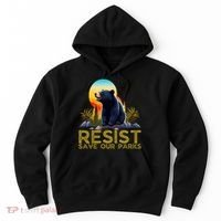 Resist Save Our Parks Alt US National Parks Bear Nature  Hoodie thumb 0