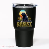 Resist Save Our Parks Alt US National Parks Bear Nature  Tumbler thumb 0