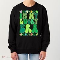 Retro St Patricks Day In My Lucky Era Women's Sweatshirt thumb 0