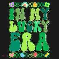 Retro St Patricks Day In My Lucky Era Doggie Tank thumb 4