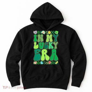 Retro St Patricks Day In My Lucky Era Hoodie
