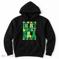 Retro St Patricks Day In My Lucky Era Hoodie thumb 0