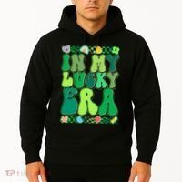 Retro St Patricks Day In My Lucky Era Hoodie thumb 2