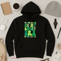 Retro St Patricks Day In My Lucky Era Hoodie thumb 3