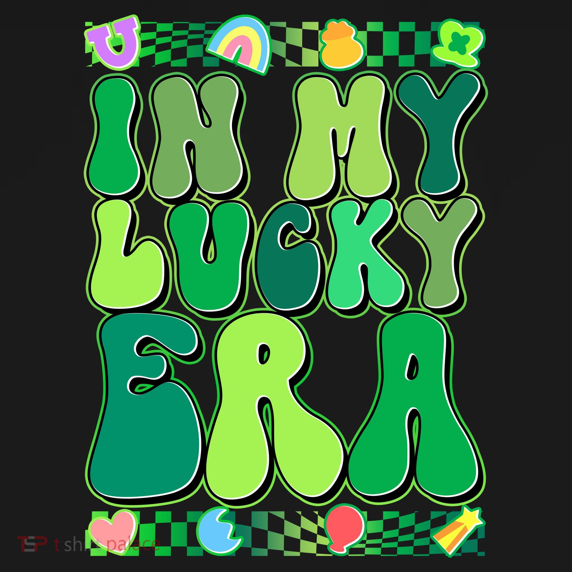 Retro St Patricks Day In My Lucky Era Backpack