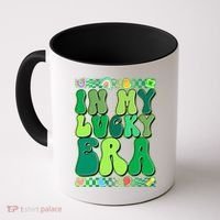 Retro St Patricks Day In My Lucky Era Coffee Mug thumb 0