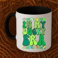 Retro St Patricks Day In My Lucky Era Coffee Mug thumb 2