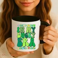 Retro St Patricks Day In My Lucky Era Coffee Mug thumb 3