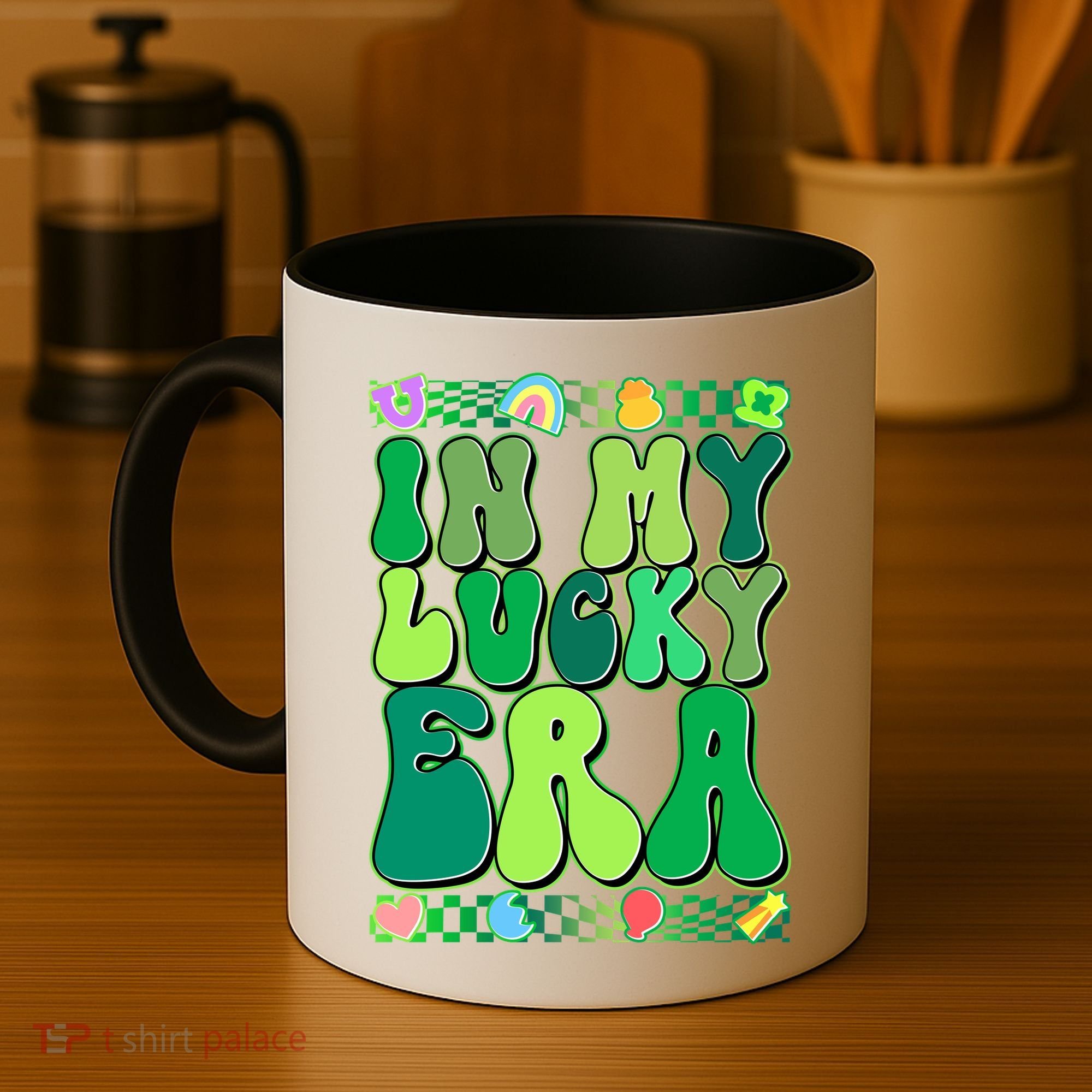Retro St Patricks Day In My Lucky Era Coffee Mug