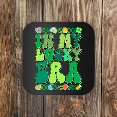 Retro St Patricks Day In My Lucky Era Coaster