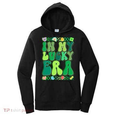 Retro St Patricks Day In My Lucky Era Women's Hoodie