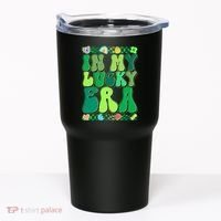 Retro St Patricks Day In My Lucky Era Tumbler thumb 0