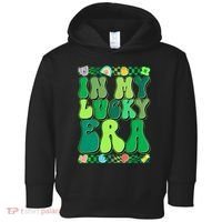 Retro St Patricks Day In My Lucky Era Toddler Hoodie thumb 0