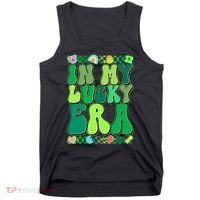 Retro St Patricks Day In My Lucky Era Tank Top thumb 0