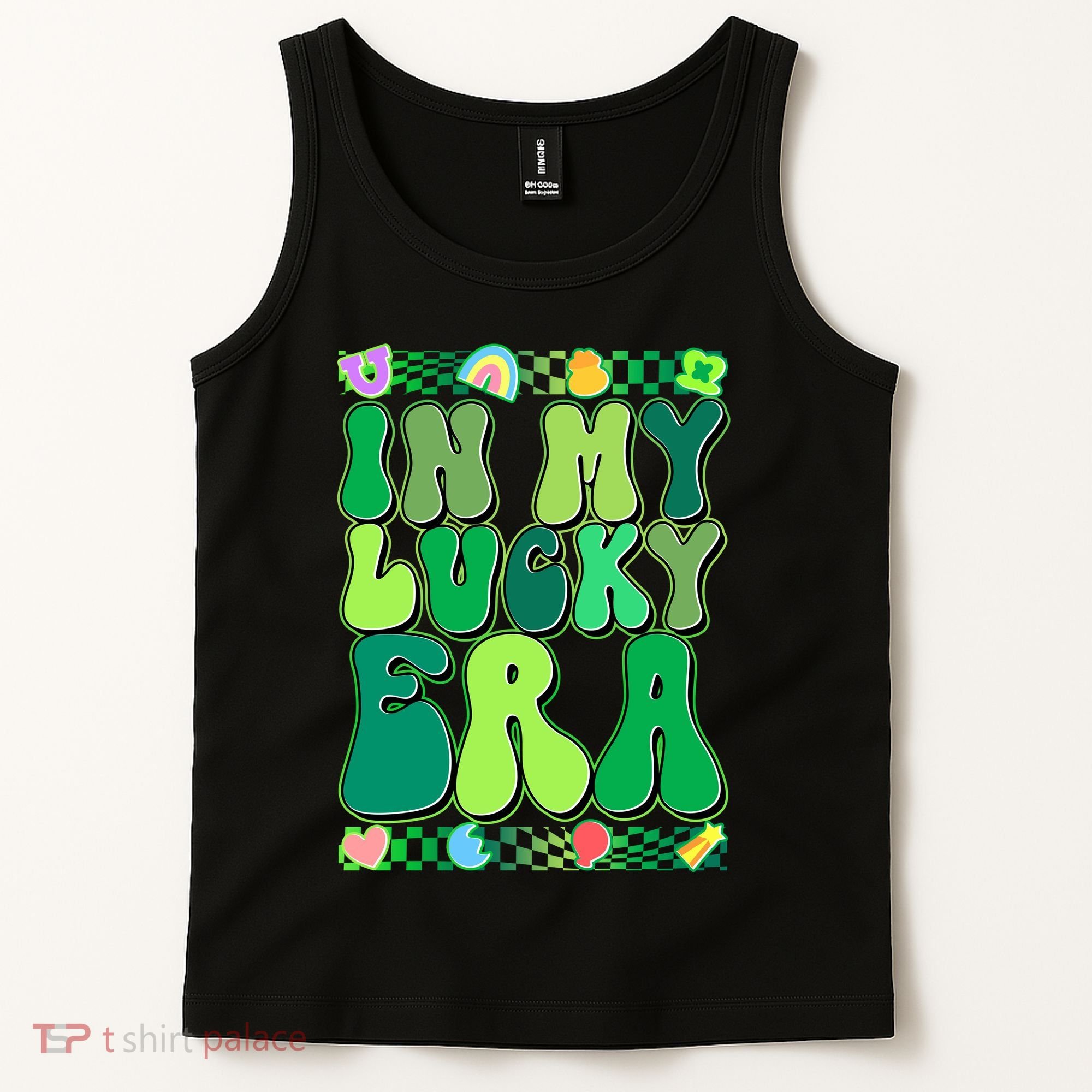 Retro St Patricks Day In My Lucky Era Tank Top