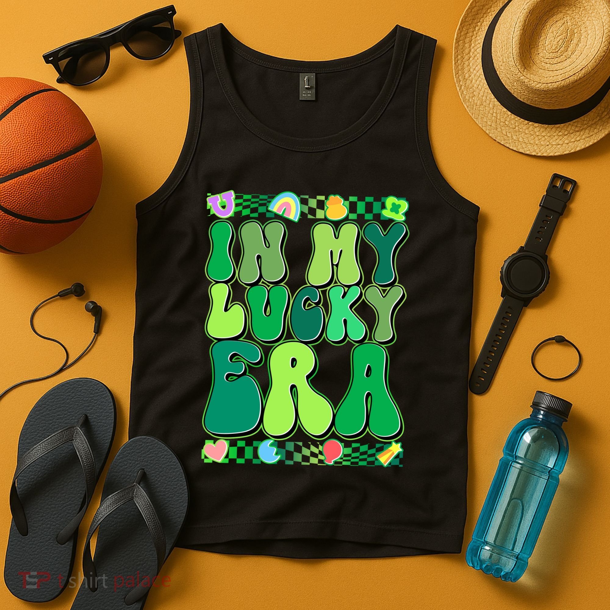 Retro St Patricks Day In My Lucky Era Tank Top