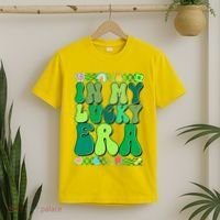 Retro St Patricks Day In My Lucky Era T-Shirt thumb 2