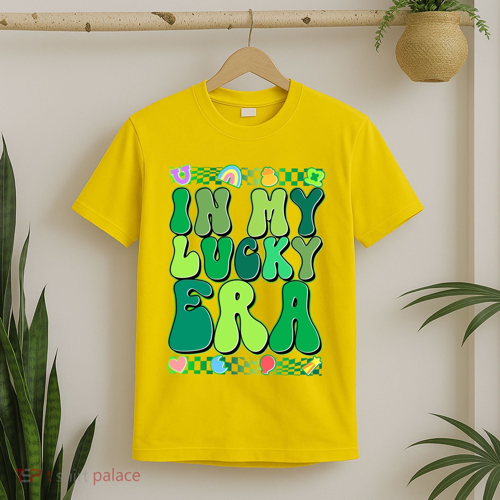 Retro St Patricks Day In My Lucky Era T-Shirt