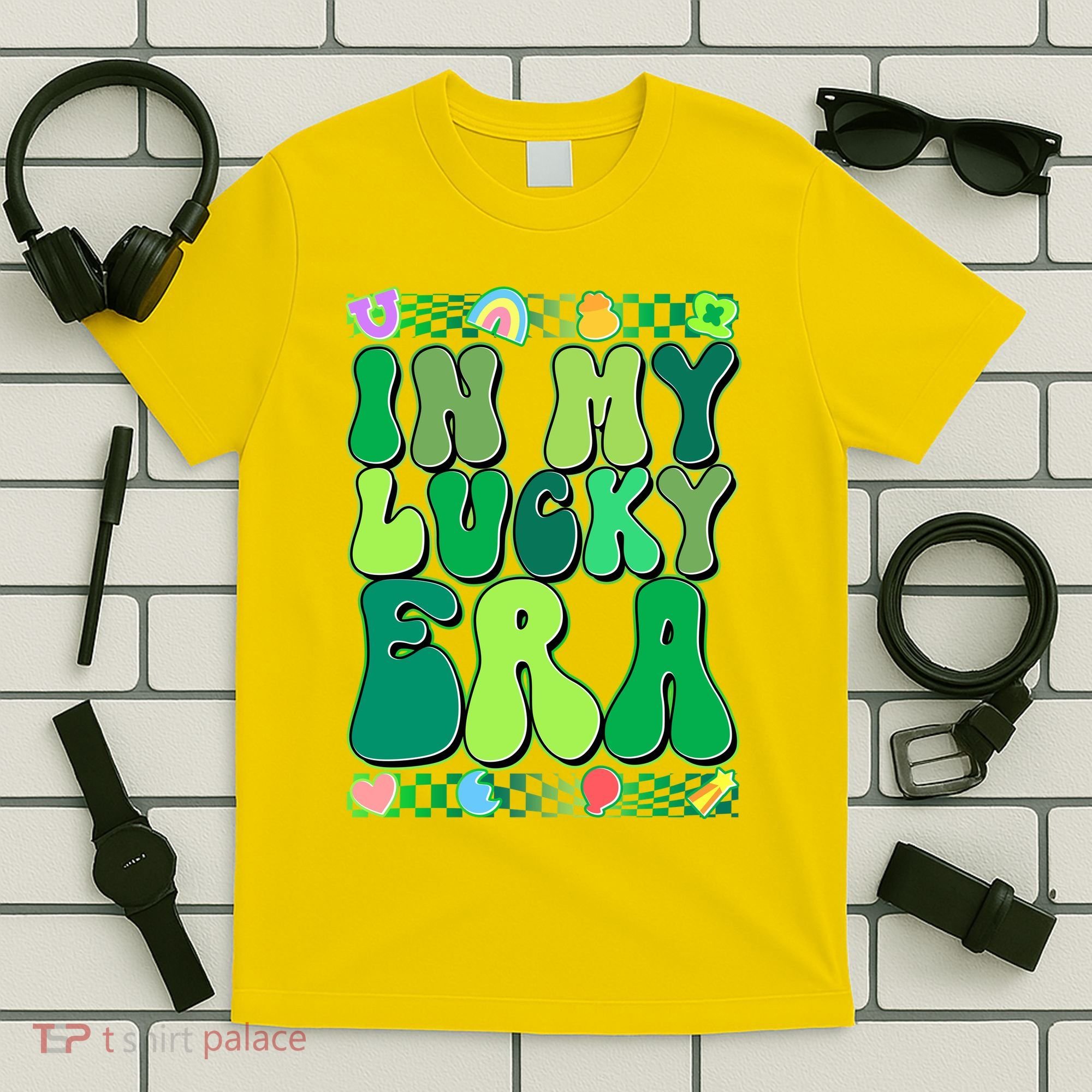 Retro St Patricks Day In My Lucky Era T-Shirt