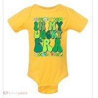 Retro St Patricks Day In My Lucky Era Baby Bodysuit thumb 0