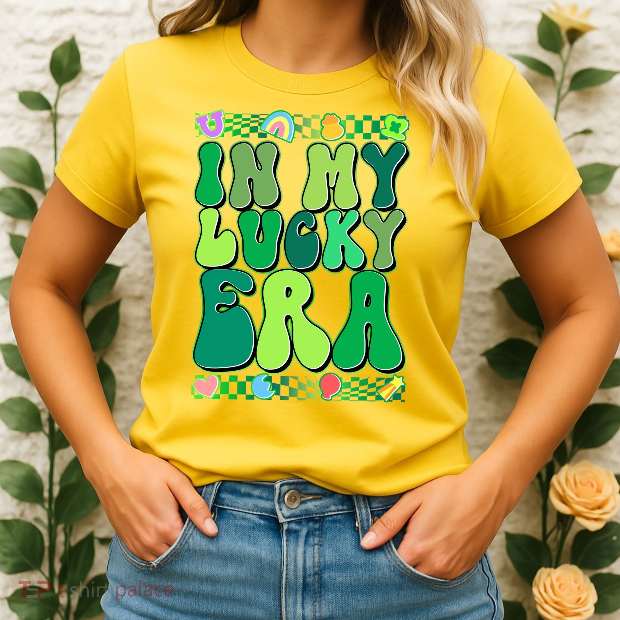 Retro St Patricks Day In My Lucky Era Women's T-Shirt