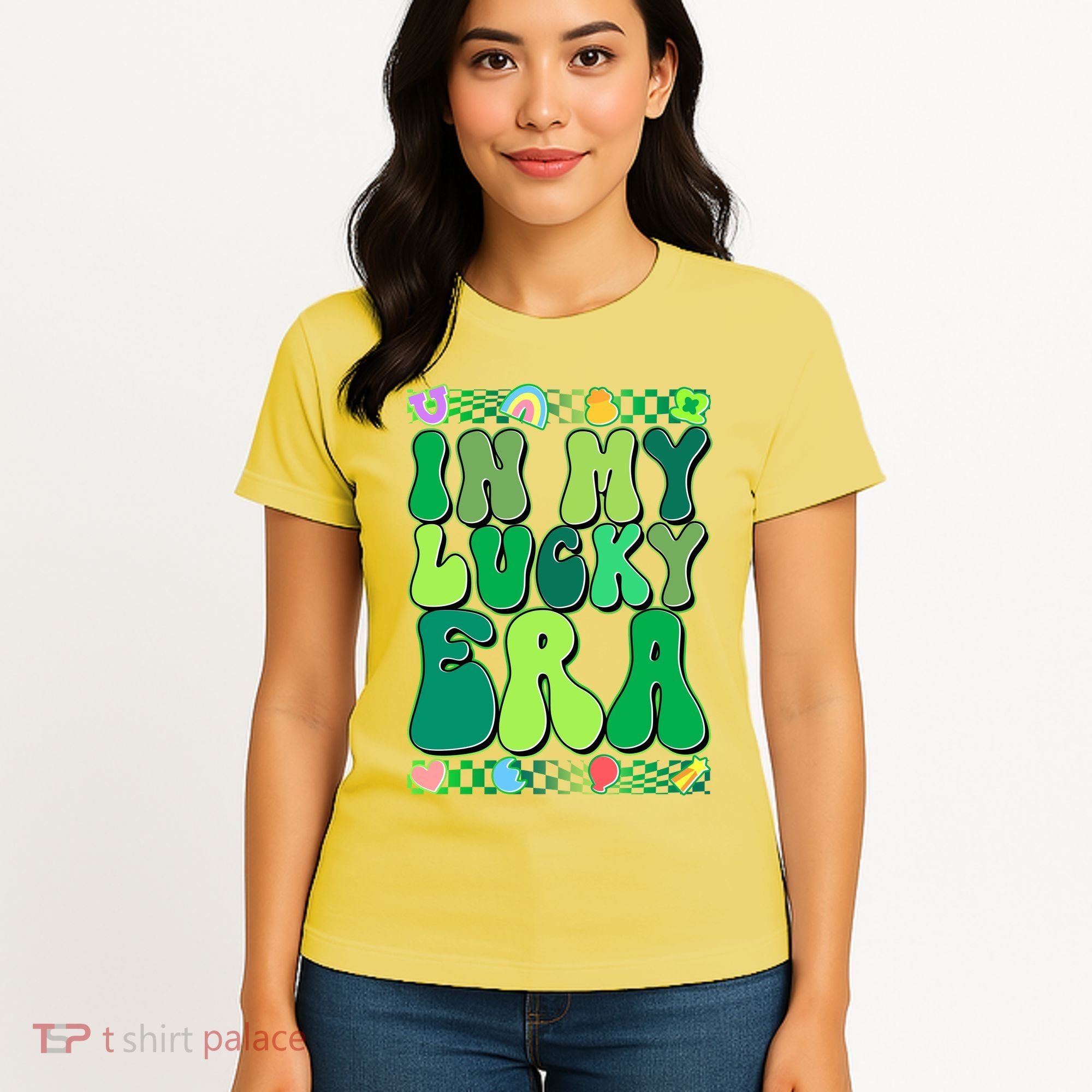 Retro St Patricks Day In My Lucky Era Women's T-Shirt