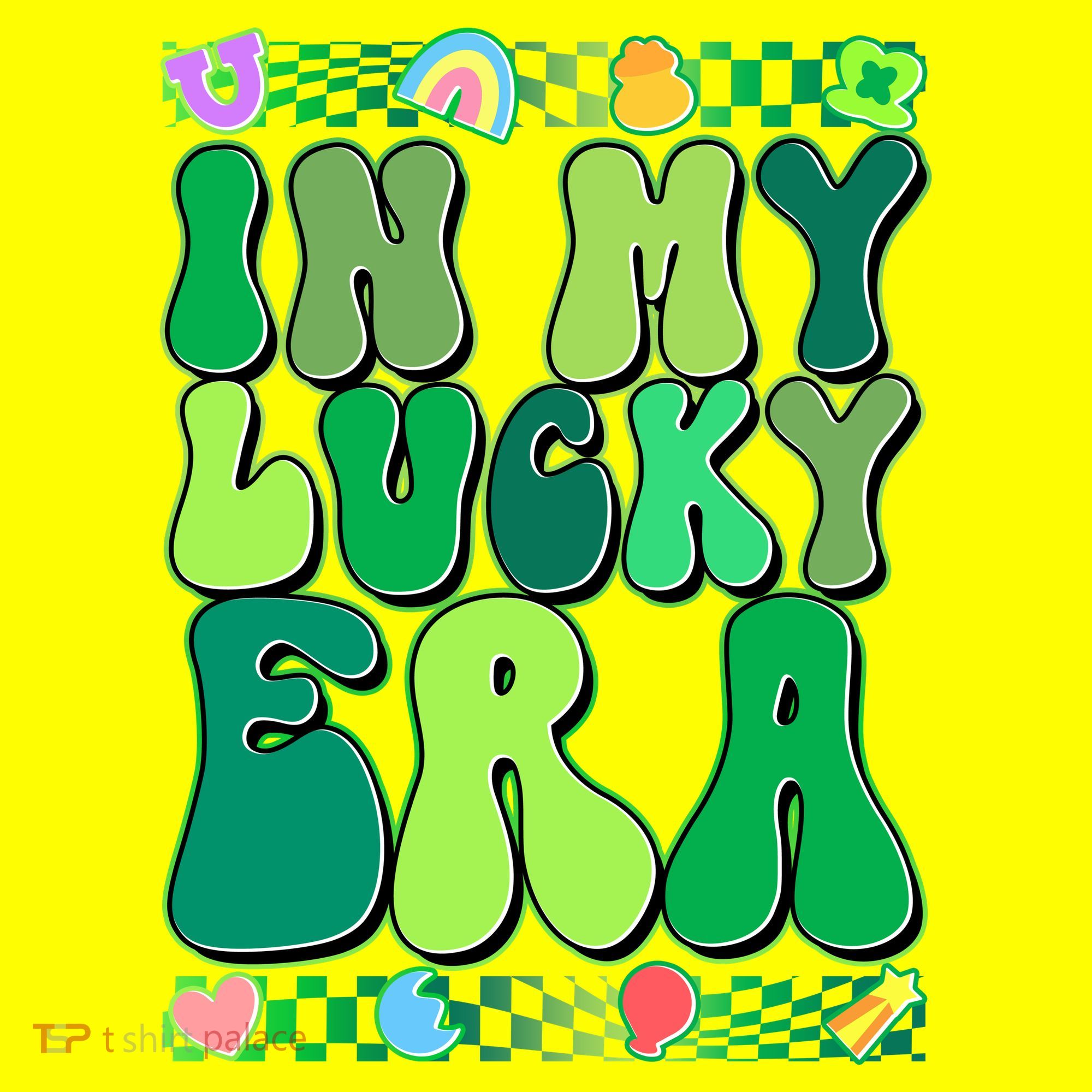 Retro St Patricks Day In My Lucky Era Women's T-Shirt