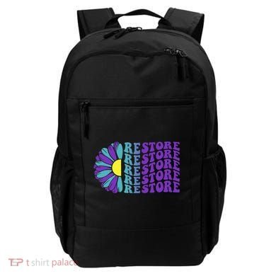 Restore Suicide Prevention Awareness Sunflower Backpack