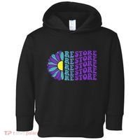 Restore Suicide Prevention Awareness Sunflower Toddler Hoodie thumb 0