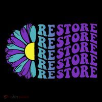 Restore Suicide Prevention Awareness Sunflower Toddler Hoodie thumb 2