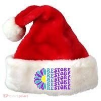 Restore Suicide Prevention Awareness Sunflower Santa Hat thumb 0