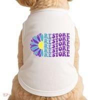 Restore Suicide Prevention Awareness Sunflower Doggie Tank thumb 0