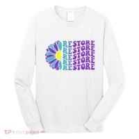 Restore Suicide Prevention Awareness Sunflower Long Sleeve Shirt thumb 0