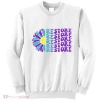 Restore Suicide Prevention Awareness Sunflower Sweatshirt thumb 0