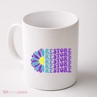 Restore Suicide Prevention Awareness Sunflower Coffee Mug thumb 0