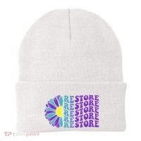 Restore Suicide Prevention Awareness Sunflower Beanie thumb 0