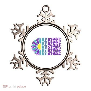 Restore Suicide Prevention Awareness Sunflower Ornament