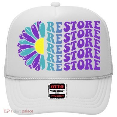 Restore Suicide Prevention Awareness Sunflower Hat