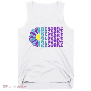 Restore Suicide Prevention Awareness Sunflower Tank Top