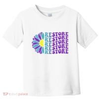 Restore Suicide Prevention Awareness Sunflower Toddler T-Shirt thumb 0