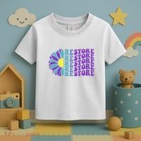 Restore Suicide Prevention Awareness Sunflower Toddler T-Shirt thumb 3