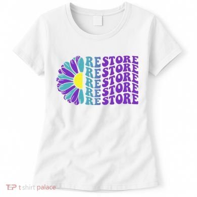 Restore Suicide Prevention Awareness Sunflower Women's T-Shirt