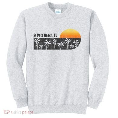 Retro St Pete Beach Florida Beach Sweatshirt