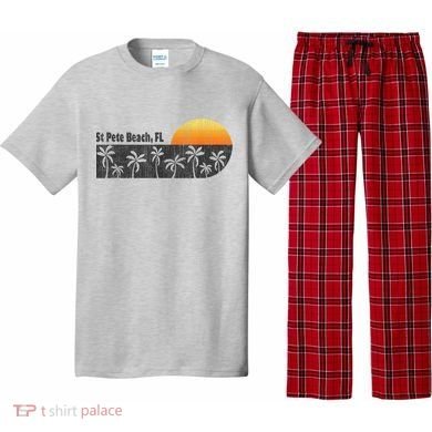 Retro St Pete Beach Florida Beach Pajama Set