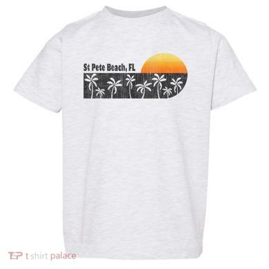 Retro St Pete Beach Florida Beach Toddler T-Shirt