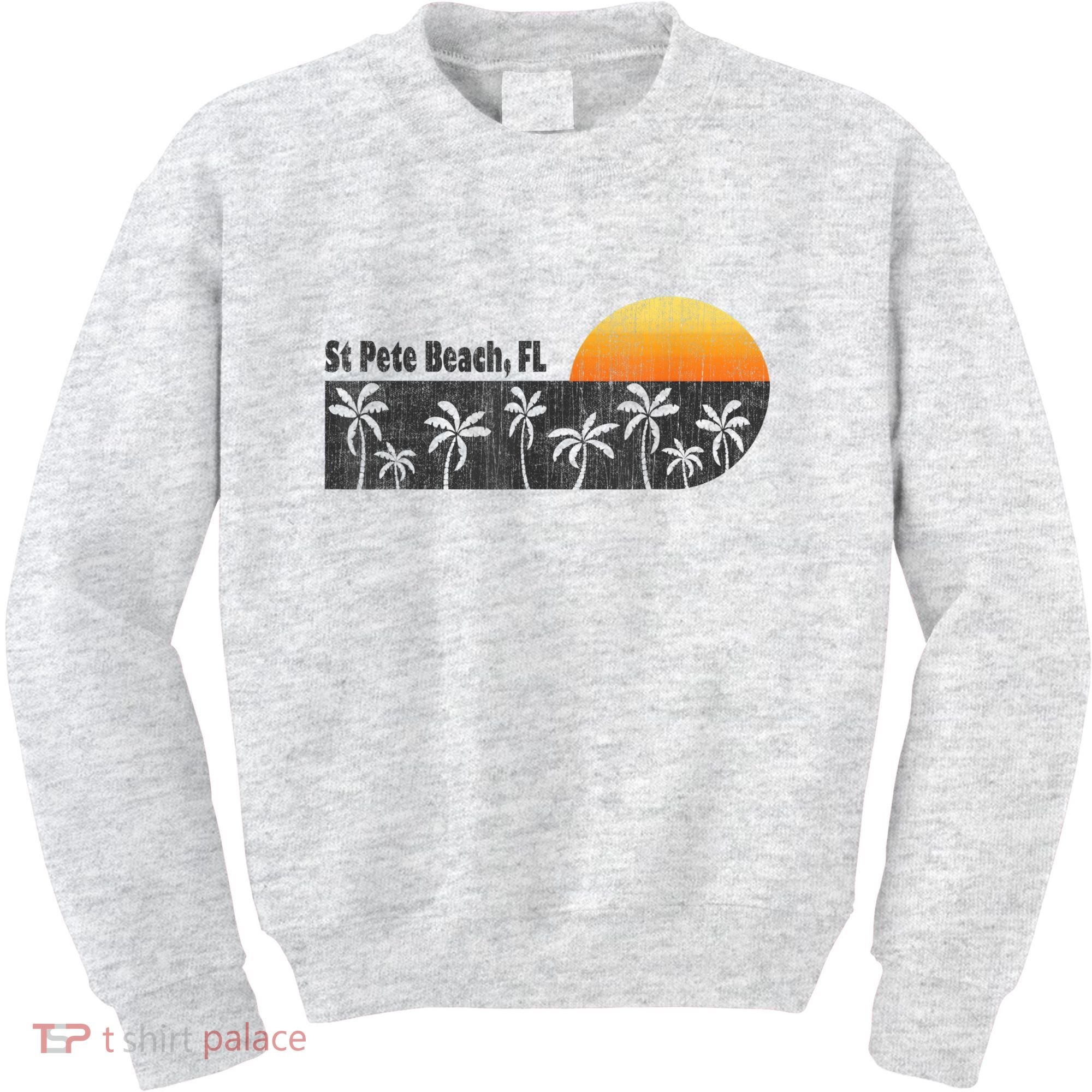 Retro St Pete Beach Florida Beach Kids Sweatshirt