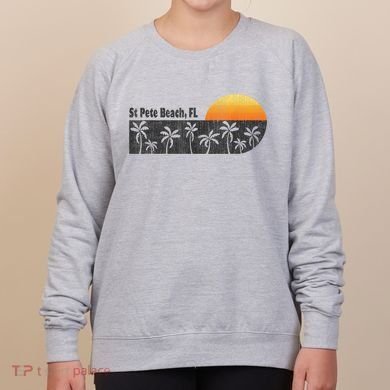 Retro St Pete Beach Florida Beach Women's Sweatshirt