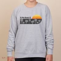 Retro St Pete Beach Florida Beach Women's Sweatshirt thumb 0