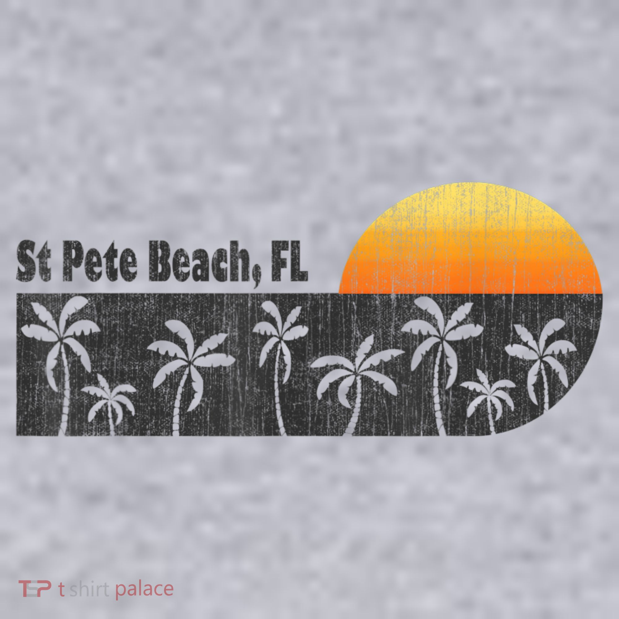 Retro St Pete Beach Florida Beach Women's Sweatshirt