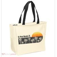 Retro St Pete Beach Florida Beach Tote Bag thumb 2